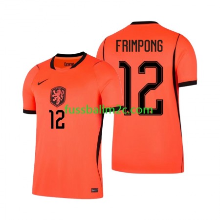 Fußballtrikots Niederlande Jeremie Frimpong 12 Heim Trikotsatz WM 2026 Fußballtrikots Niederlande Jeremie Frimpong 12 Heim Trikotsatz WM 2026